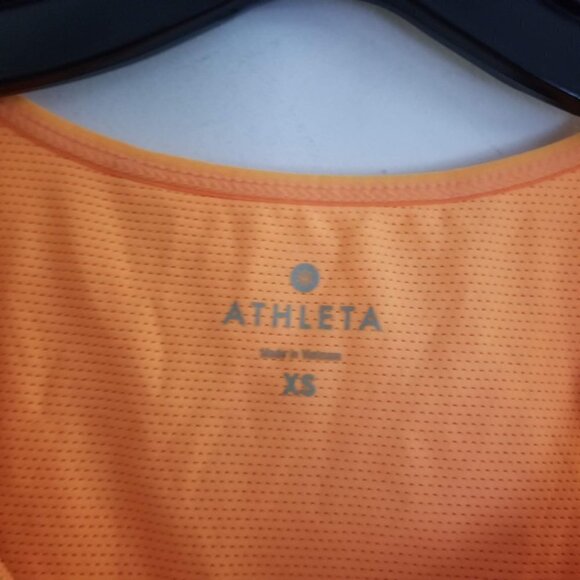 Athleta Mesh Supercharged Built In Bra Tank Top XS - Picture 8 of 12
